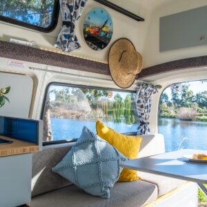Quirky campervan for hire in Christchurch