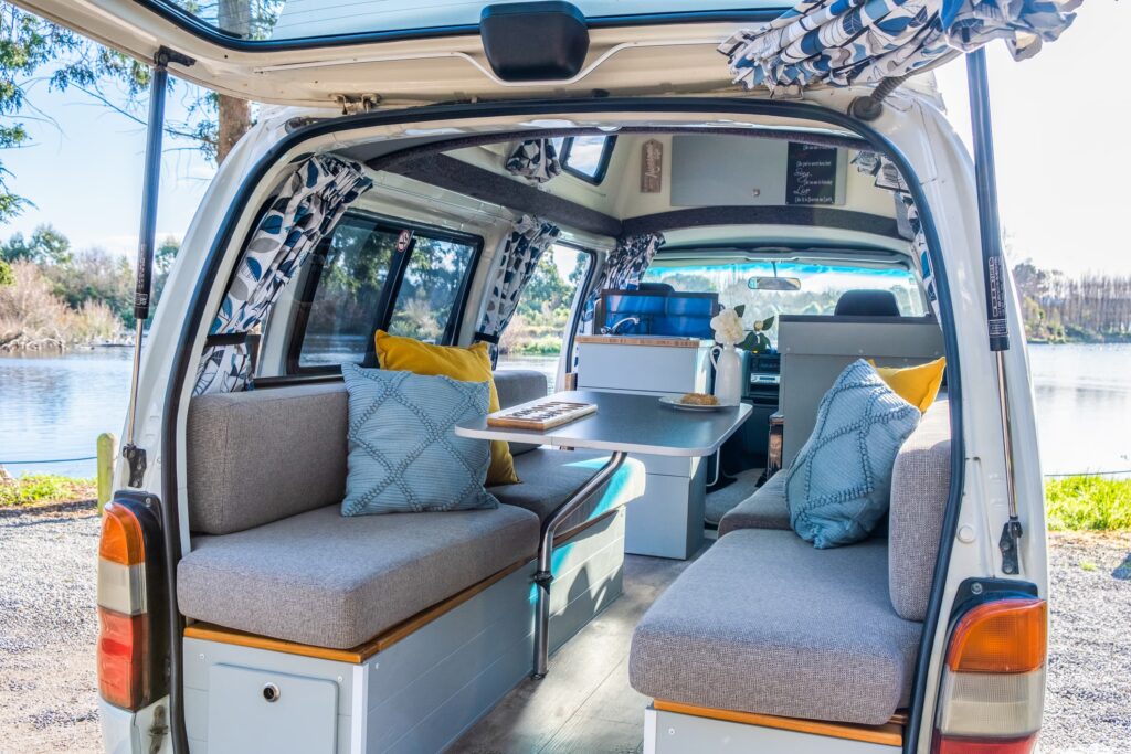 Exterior view of Cruzar - A quirky campers campervan conversion