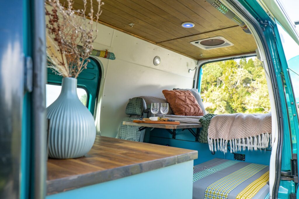 Exterior view of Emmy - An quirky campers campervan conversion