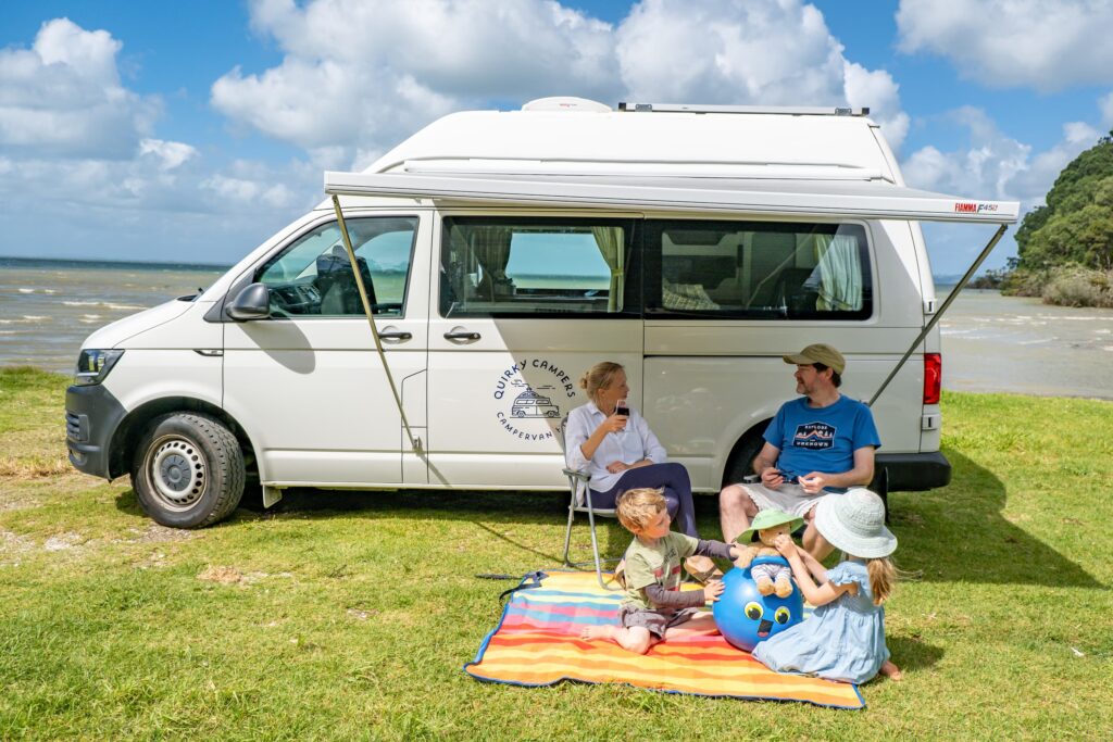 Exterior view of Max - An quirky campers campervan conversion