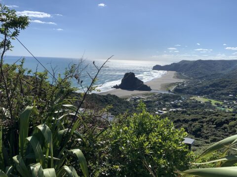 Piha Beach on Auckland’s west coast