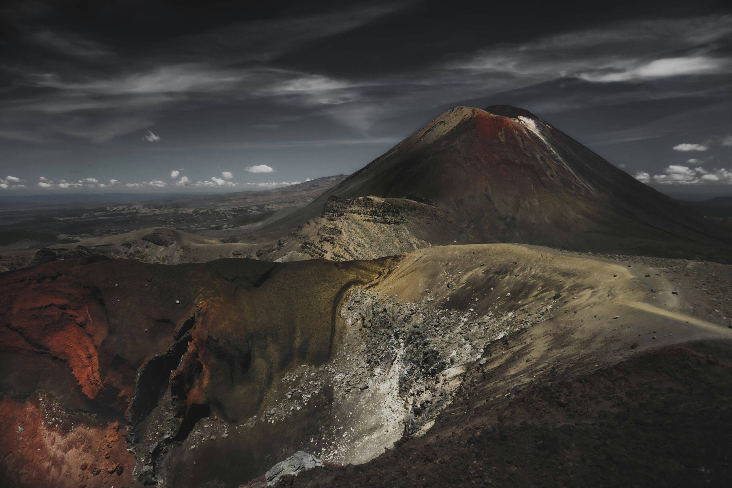 Mount Ngauruhoe in Tongariro National Park
