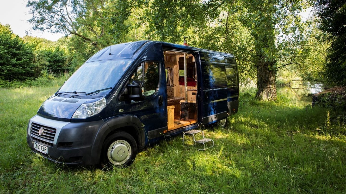 off grid camper van for sale