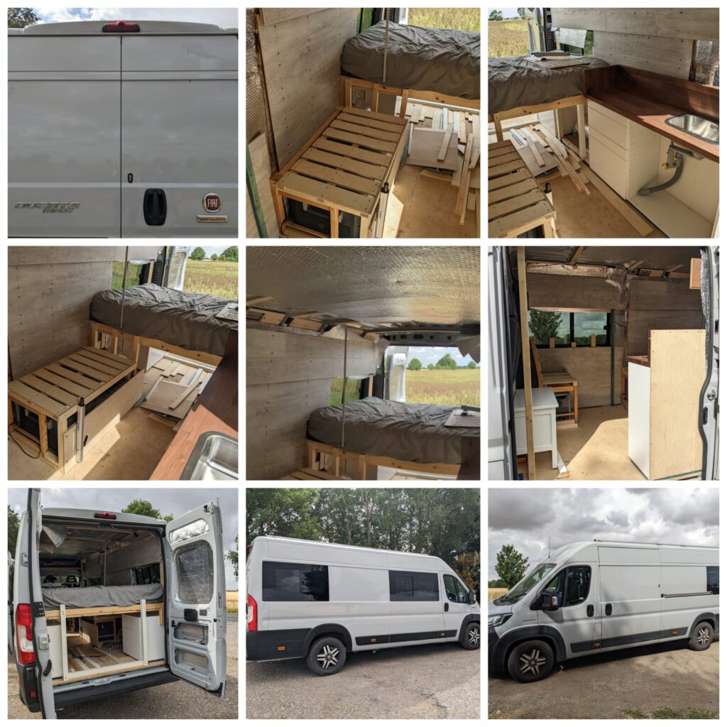 Fiat Ducato 2021 self converted van conversion | Quirky Campers