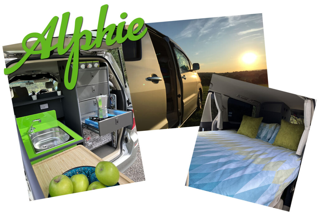 Alphie - Toyota Alphard Campervan needs a new family. Off grid with ...