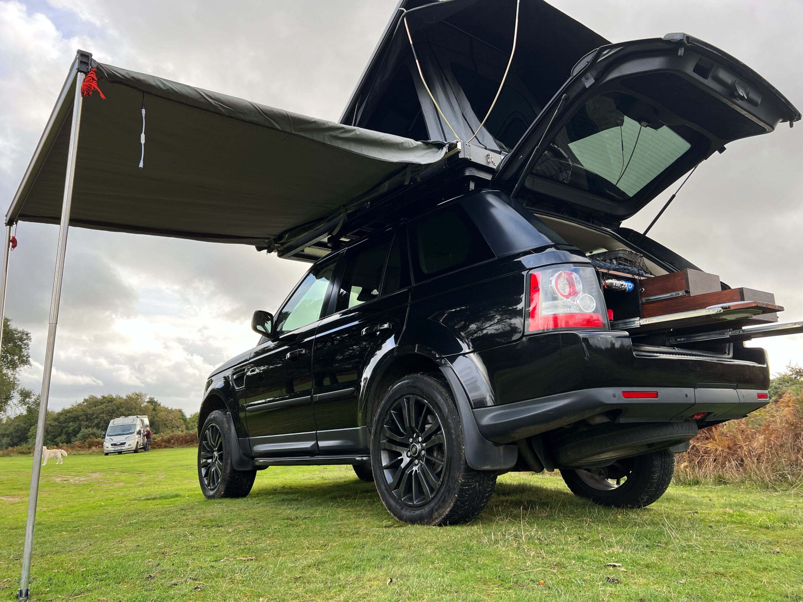 Range Rover Car Camper Range Rover Sport Camping