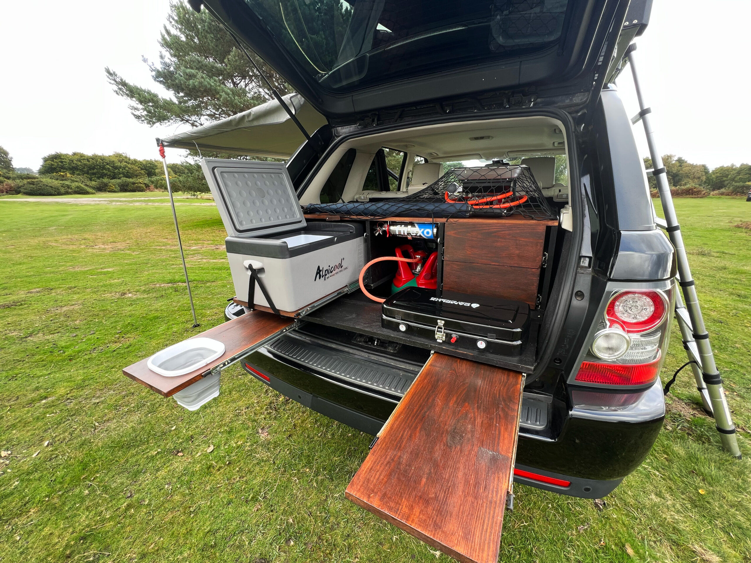 Range Rover Car Camper Range Rover Sport Camping