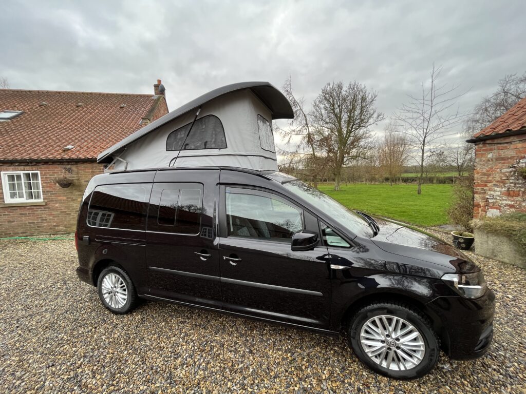 VW Caddy Maxi conversion by Love Campers | Quirky Campers
