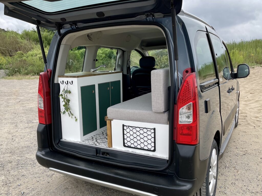 Vides-poches Grands Pour Citroën Berlingo (ou Mini Camper) - Gris - Occasion En Bon état