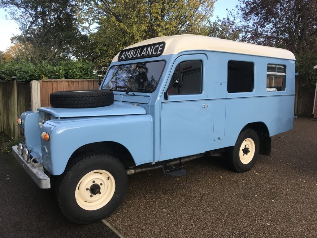1965 Land Rover series 2a Lomas Ambulance camper | Quirky Campers
