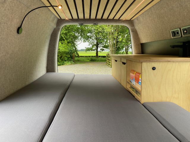 VW Caddy Maxi 2015 - Bespoke Scandi-Style Conversion | Quirky Campers