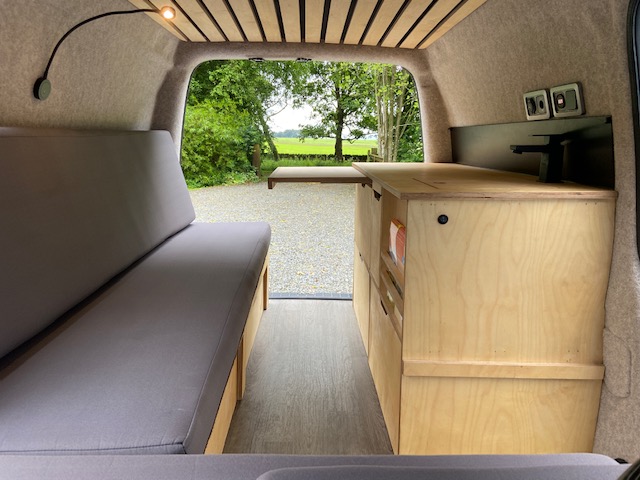 VW Caddy Maxi 2015 - Bespoke Scandi-Style Conversion | Quirky Campers