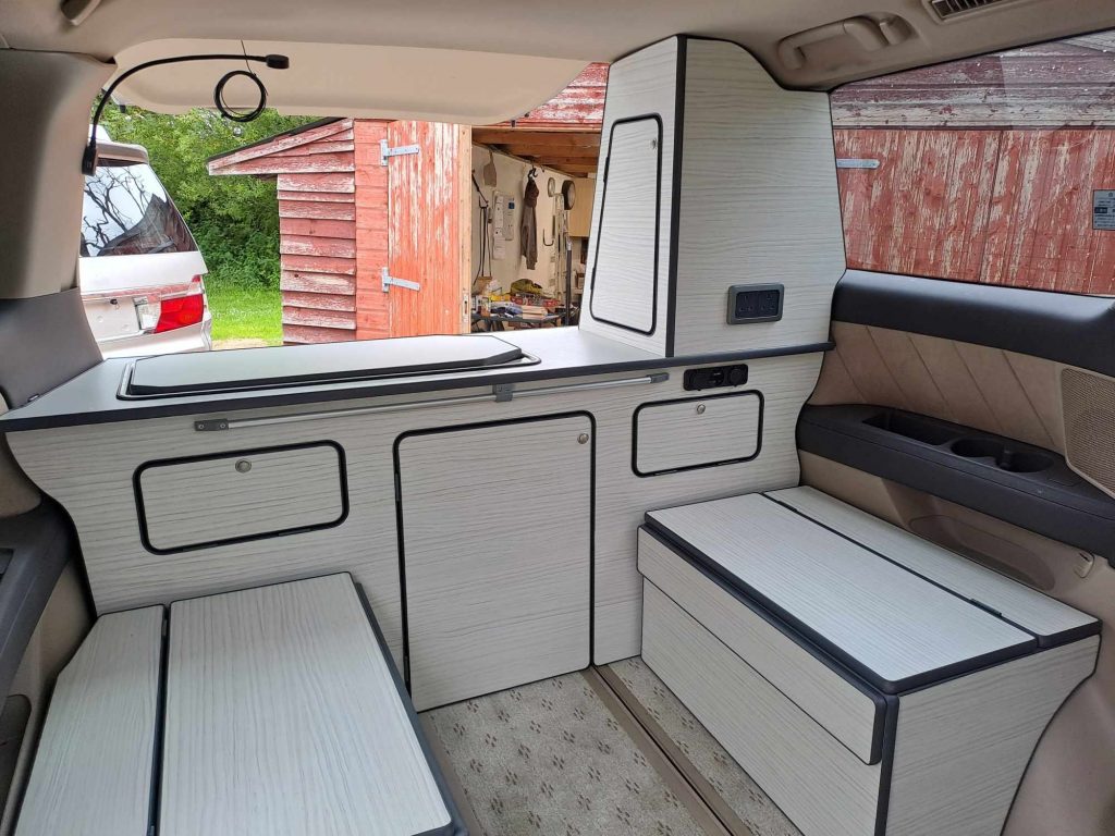 Camper Conversion Rear Rear conversion Alphard. Great condition | Quirky Campers