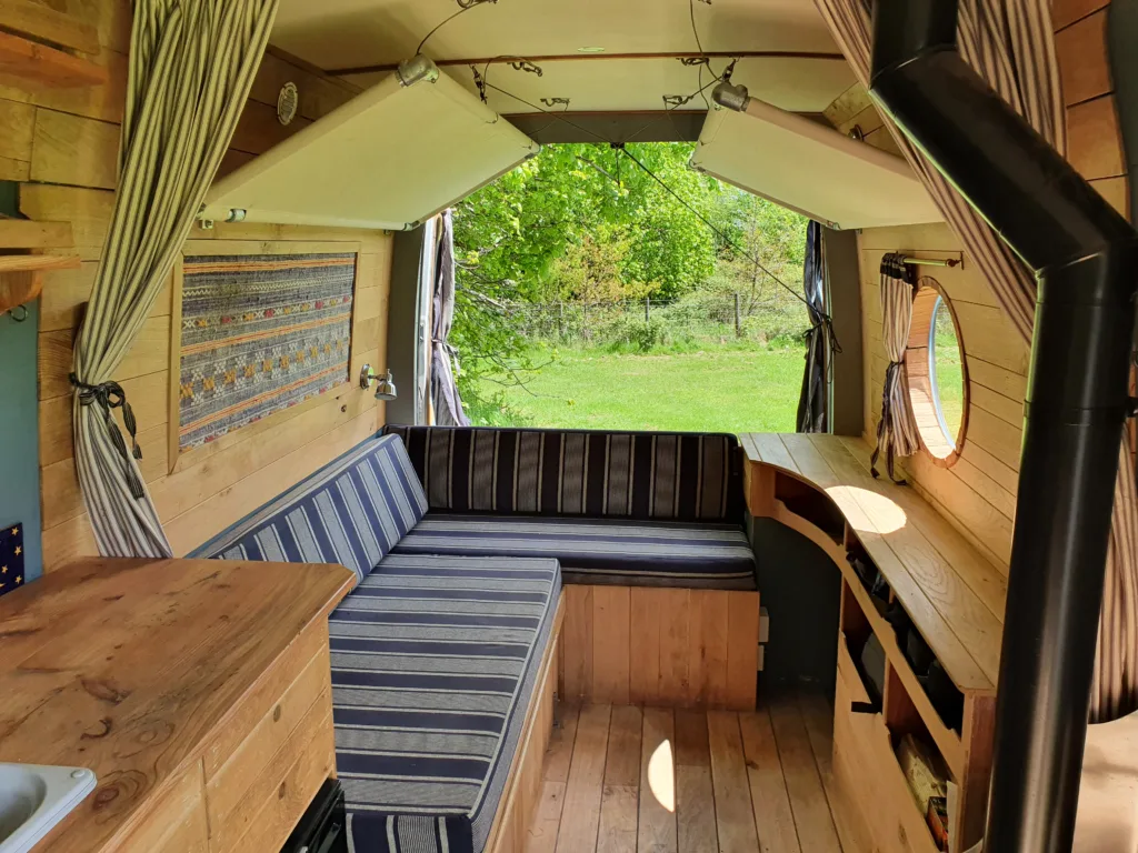 Sprinter Van conversion by Rustic Campers | Quirky Campers